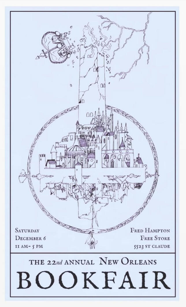 2025 NOLA Bookfair Poster