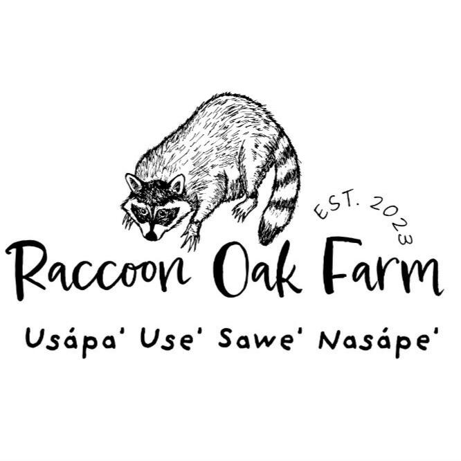Raccoon Oak Farm logo